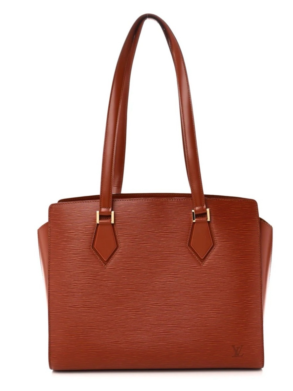 Louis Vuitton Epi Duplex tote in Kenyan fawn RARE VINTAGE